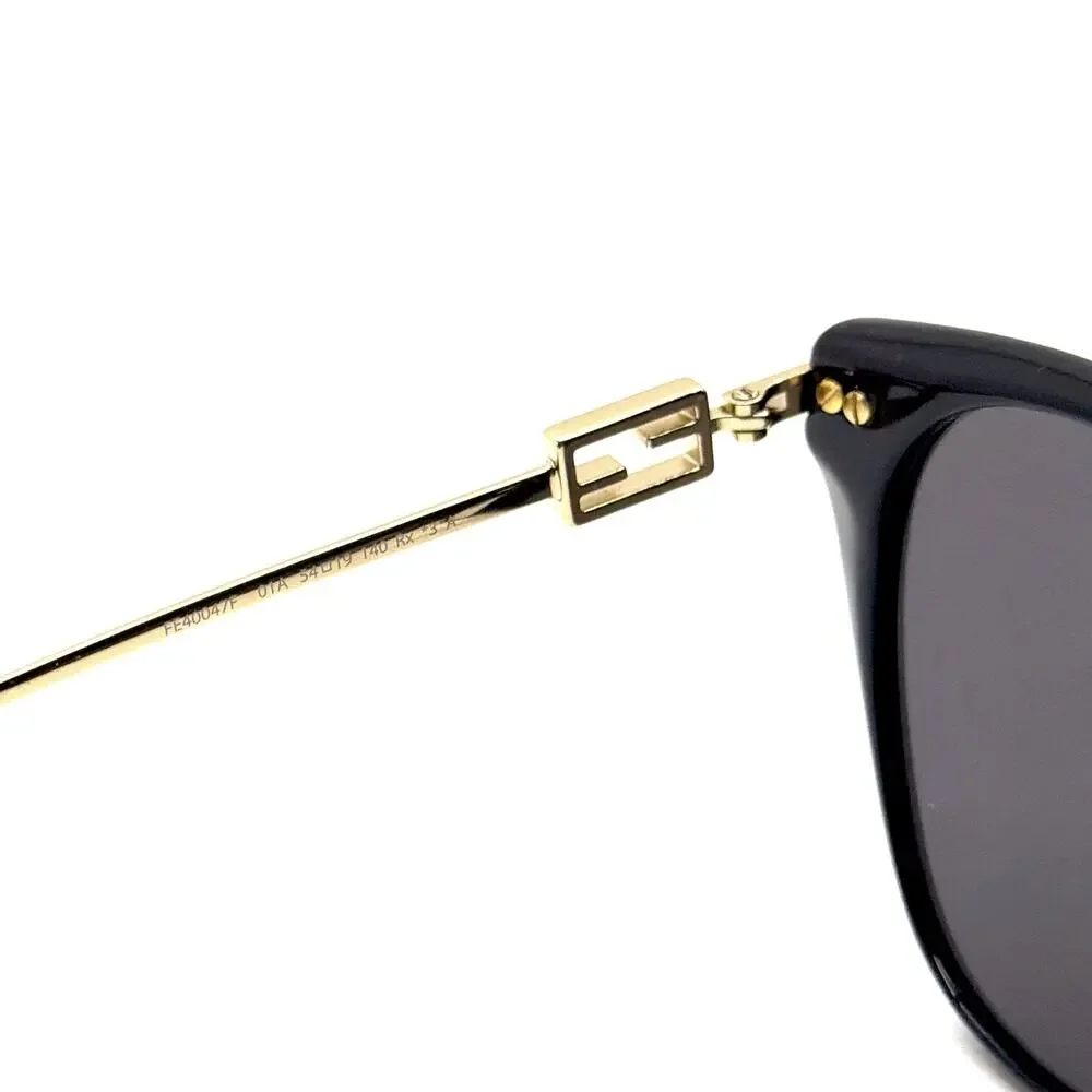 New FENDI Sunglasses FE40047F 01A Authentic